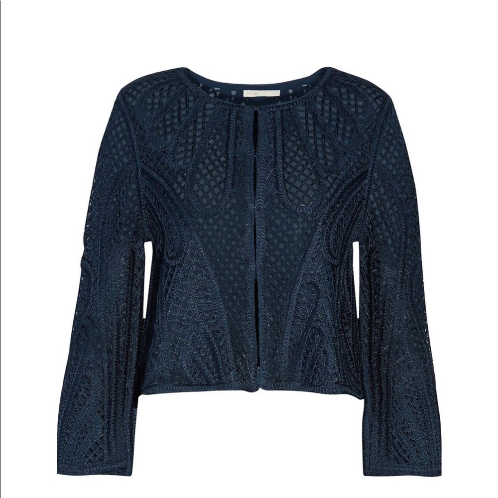 MAJE Veloce Macramé Jacket